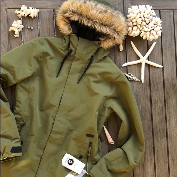 🌴🌼VOLCOM- SKI/ SNOWBOARD JACKET 🌼🌴 - Picture 2 of 16